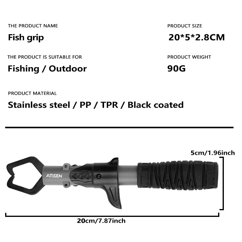 ステンレス鋼の釣りトング,鼻,長いよだれかけ,ポータブル,多 - Fishing Hook Remover のレビューと価格
