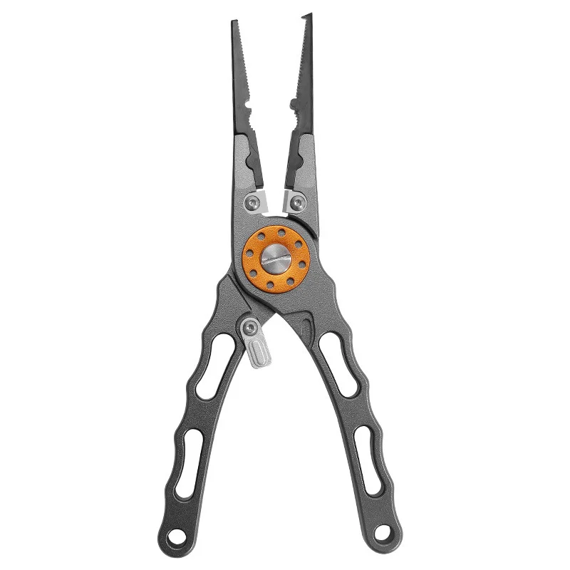 アルミニウム合金製、長鼻型の釣り用プライヤー。多機能で、針外 - Fishing Hook Remover のレビューと価格