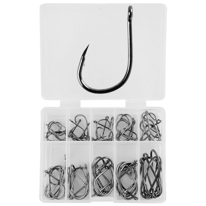 釣り用フックのセット,魚を捕まえるためのフックのセット,釣り - Fishing Hook Assortment のレビューと価格